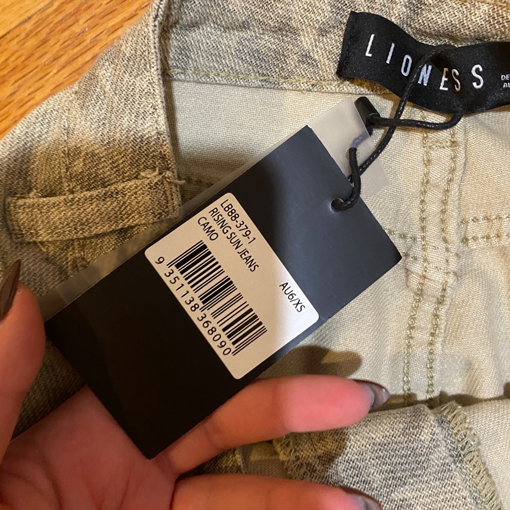 LIONESS Camo rising sun jean - Picture 4 of 4